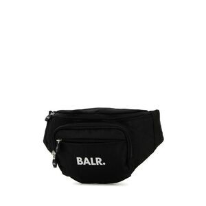BALR . Logo Waist Bag Men JET BLACK Bags & Pouches